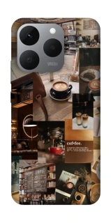Чохол на Realme 15T Coffee collage ver.2 фото 1 з 1