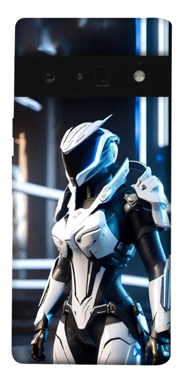 Чехол на Google Pixel 6 Pro Cyber space girl ver.6 фото 1 из 1