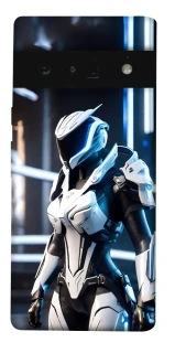Чехол на Google Pixel 6 Pro Cyber space girl ver.6 фото 1 из 1