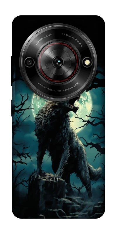 Чохол на ZTE Nubia Focus Вовк під місяцем фото 1 з 1