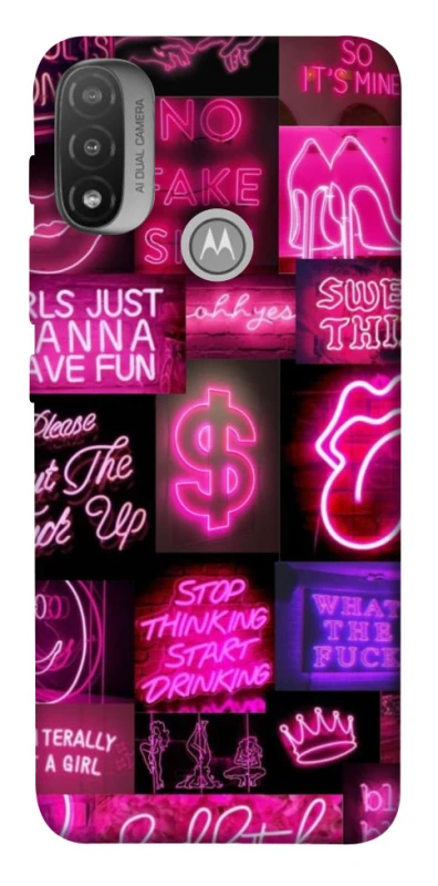 Чехол на Motorola Moto E20 Hot collage ver.9 фото 1 из 1