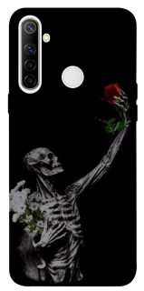 Чохол на Realme 6i Skeleton vs Rose фото 1 з 1