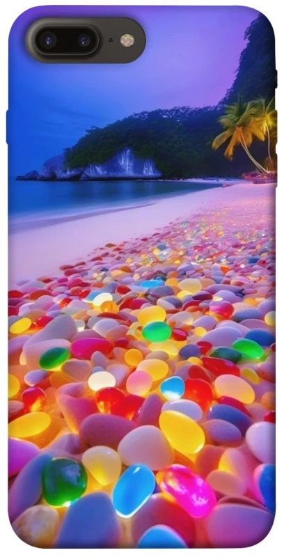 Чохол на Apple iPhone 7 plus / 8 plus Каміння світиться на березі фото 1 з 1