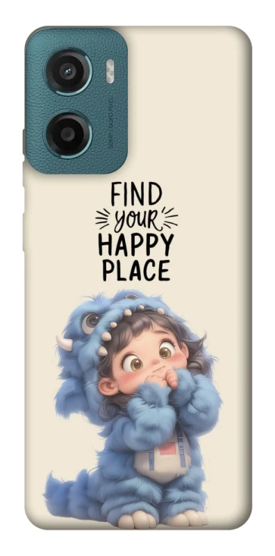 Чехол на Motorola Moto G06 Happy Place фото 1 из 1