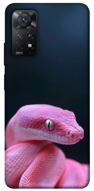 Чохол на Xiaomi Redmi Note 12 Pro 4G Рожева змія фото 1 з 1
