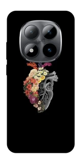 Чохол на Xiaomi Redmi Note 15 Pro 5G Heart with flowers фото 1 з 1