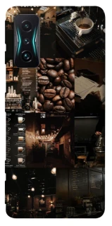 Чохол на Xiaomi Redmi K50 Gaming Coffee collage ver.1 фото 1 з 1