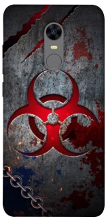 Чехол на Xiaomi Redmi 5 Plus / Redmi Note 5 (Single Camera) Радиация v3 фото 1 из 1