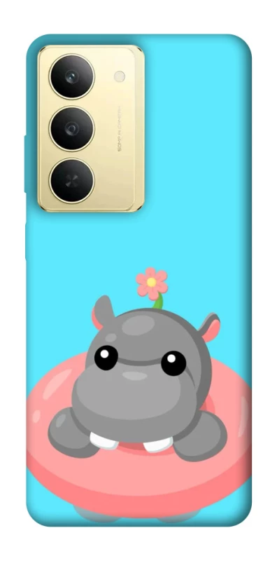 Чехол на Realme 14x Adopt Me Hippo Floatie фото 1 из 1