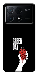 Чехол на Xiaomi Poco X6 Green Day logo фото 1 из 1