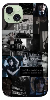 Чехол на Apple iPhone 15 Plus (6.7") Wednesday Collage ver.3 фото 1 из 1