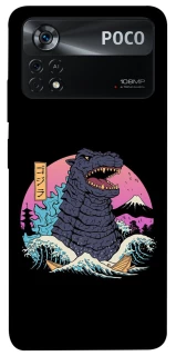 Чехол на Xiaomi Poco X4 Pro 5G Годзила фото 1 из 1
