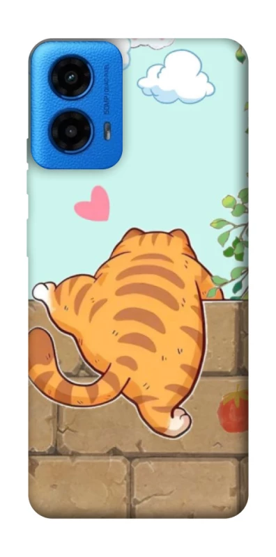 Чохол на Motorola Moto G45 Cat the meow фото 1 з 1
