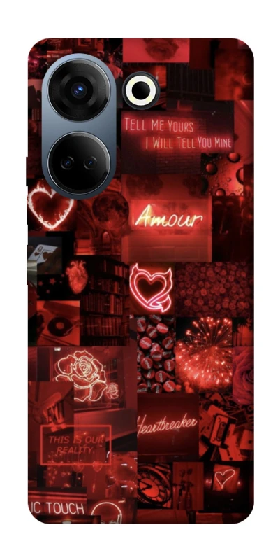 Чохол на TECNO Camon 20 Pro (CK7n) Love collage ver.6 фото 1 з 1