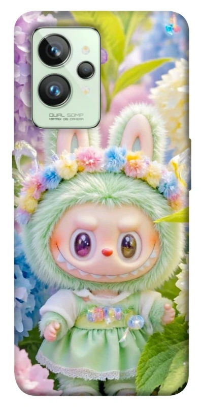 Чохол на Realme GT2 Labubu & Flowers ver.2 фото 1 з 1