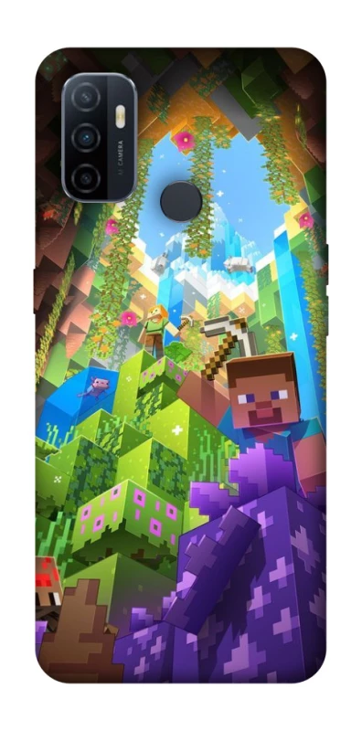 Чохол на Oppo A53 / A32 / A33 Minecraft forever фото 1 з 1