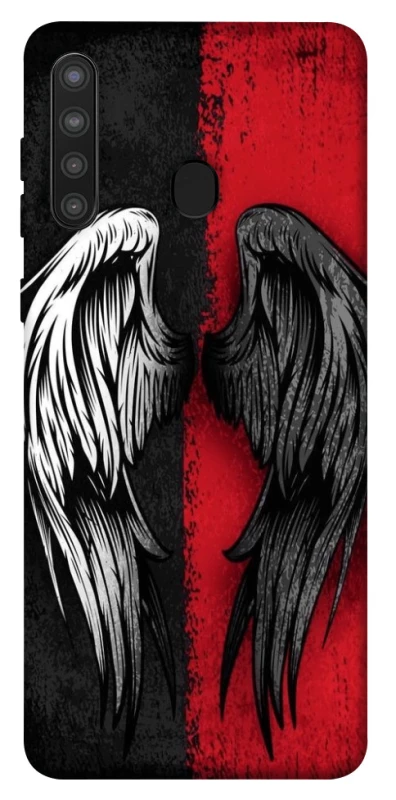 Чохол на Samsung Galaxy A21 Angel and Devil фото 1 з 1
