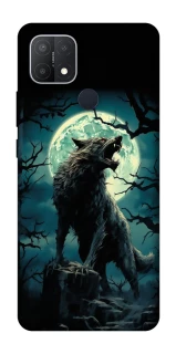 Чохол на Oppo A15s / A15 Вовк під місяцем фото 1 з 1