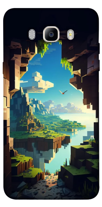 Чохол на Samsung J710F Galaxy J7 (2016) Minecraft sunrise фото 1 з 1