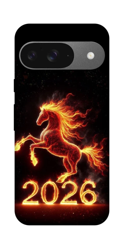 Чохол на Google Pixel 10 Red Fire Horse ver.1 фото 1 з 1