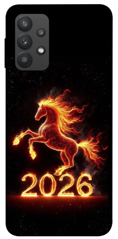 Чохол на Samsung Galaxy A32 (A325F) 4G Red Fire Horse ver.1 фото 1 з 1