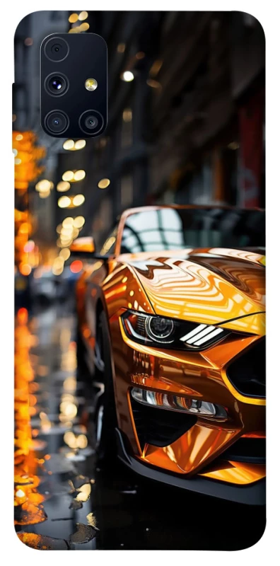 Чохол на Samsung Galaxy M31s Golden sports car фото 1 з 1