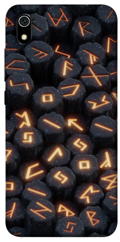 Чехол на Xiaomi Redmi 7A Огненые руны фото 1 из 1