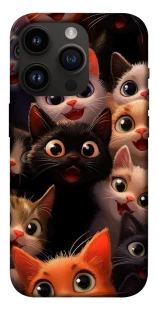 Чохол на Apple iPhone 14 Pro (6.1") happy cats фото 1 з 1