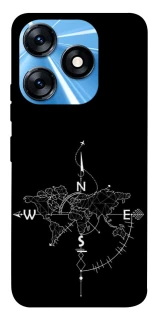 Чехол на TECNO Spark 10 Travel Map фото 1 Чехол на TECNO Spark 10 Travel Map фото 1 из 1