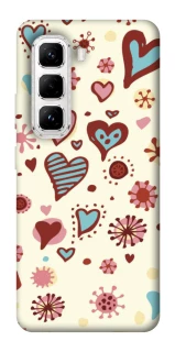 Чохол на Infinix Hot 50 Pro Pretty hearts фото 1 з 1