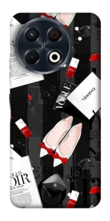 Чехол на TECNO Spark 30 Pro (KL7) Fashion collage ver.4 фото 1 из 1