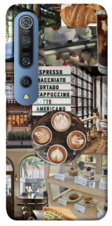 Чохол на Xiaomi Mi 10 / Mi 10 Pro Coffee collage ver.5 фото 1 з 1