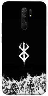 Чехол на Xiaomi Redmi 9 Berserk skeletons фото 1 из 1