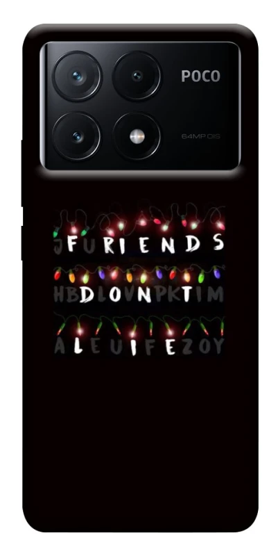 Чехол на Xiaomi Poco X6 Stranger Things ver.6 фото 1 из 1