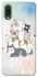 Чехол на Samsung Galaxy A02 Funny Pets ver.2 фото 1 из 1