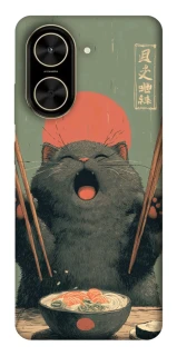 Чехол на Xiaomi Poco C71 Hungry Cat фото 1 из 1