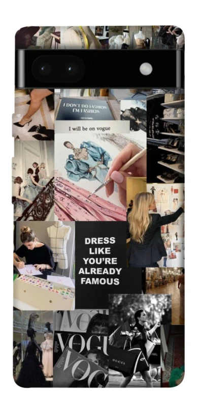 Чохол на Google Pixel 6a Fashion collage ver.11 фото 1 з 1