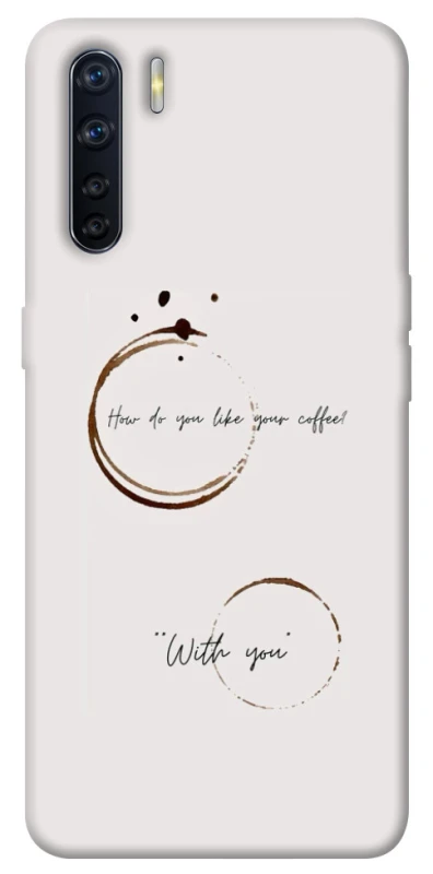 Чохол на Oppo A91 Coffee with you фото 1 з 1