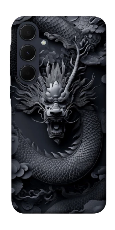 Чехол на Samsung Galaxy A35 black dragon фото 1 из 1