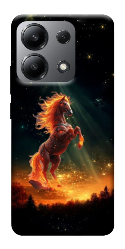 Чохол на Xiaomi Redmi Note 13 4G Red Fire Horse ver.2 фото 1 з 1