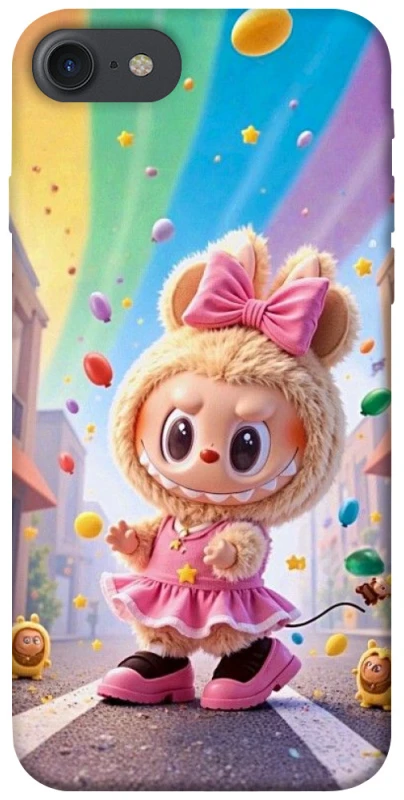 Чохол на Apple iPhone 7 / 8 (4.7") Labubu rainbow фото 1 з 1