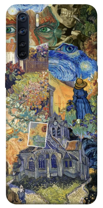 Чохол на Oppo A91 Van Gogh collage фото 1 з 1