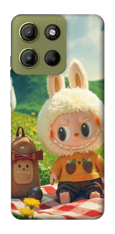 Чохол на Motorola Moto G15 4G Labubu Smile Edition фото 1 з 1