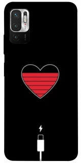 Чехол на Xiaomi Redmi Note 10 5G Charge your heart фото 1 из 1