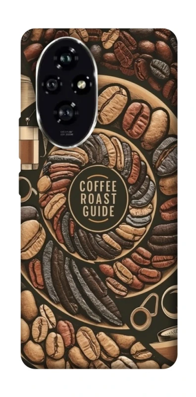 Чохол на Honor 200 Coffee roast guide фото 1 з 1