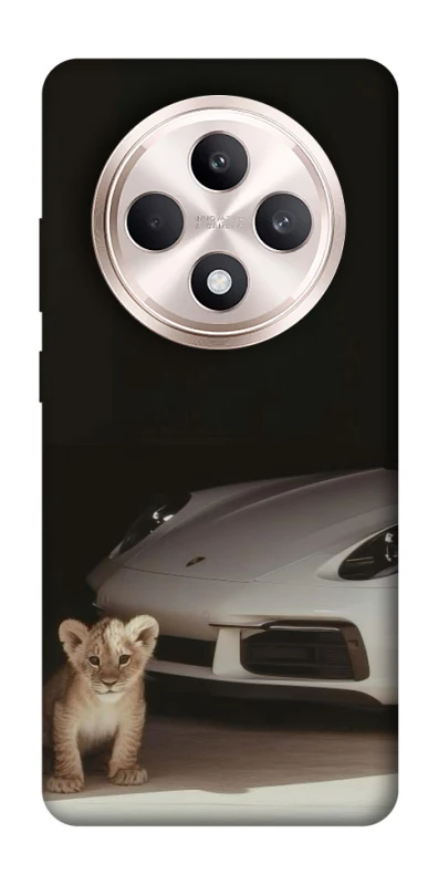 Чехол на Oppo Reno 12 F 4G/5G Porsche white фото 1 из 1