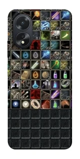 Чохол на Oppo A18 Inventory menu ver.2 фото 1 з 1