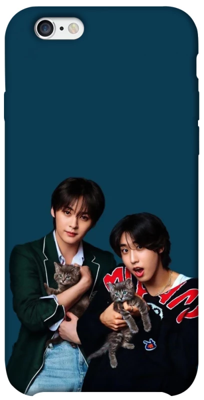 Чехол на Apple iPhone 6/6s (4.7") Lee Know and Han - Stray Kids фото 1 из 1