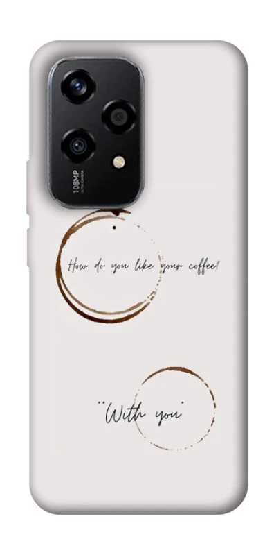 Чохол на Honor 200 Lite Coffee with you фото 1 з 1