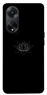 Чохол на Oppo A58 4G Black Lotus фото 1 з 1